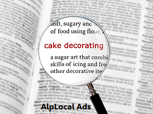AlpLocal Cake Decorating Mobile Ads