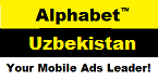 Alphabet Uzbekistan