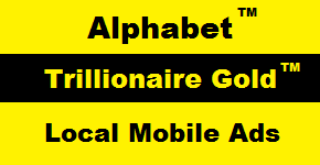 Alphabet Trillionaire Gold