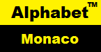 Alphabet Monaco