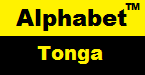 Alphabet Tonga