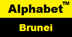 Alphabet Brunei